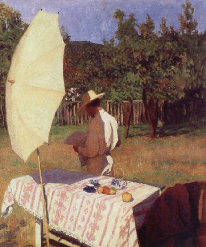 Karoly Ferenczy October oil painting image